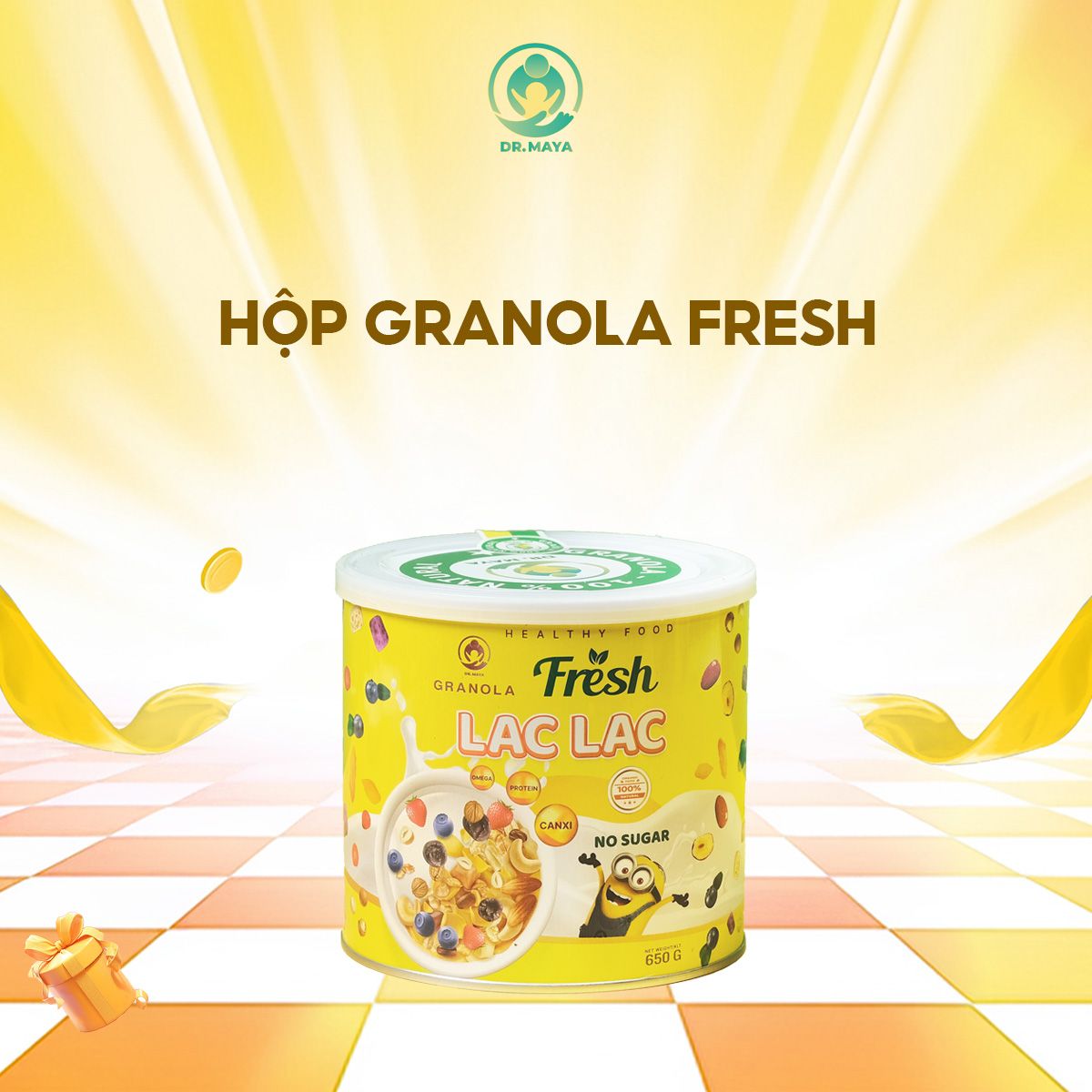 Granola Fresh Lạc Lạc 650g