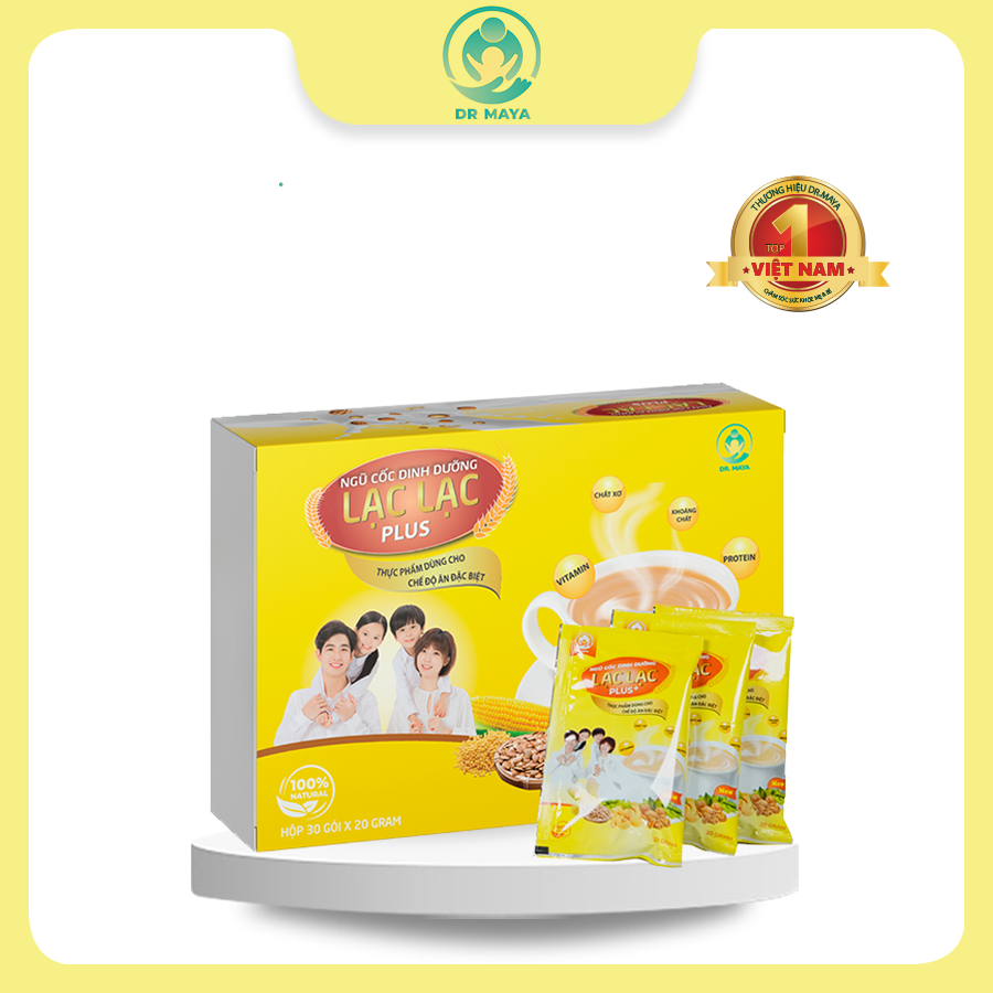 Ngũ Cốc Dinh Dưỡng Lạc Lạc Plus