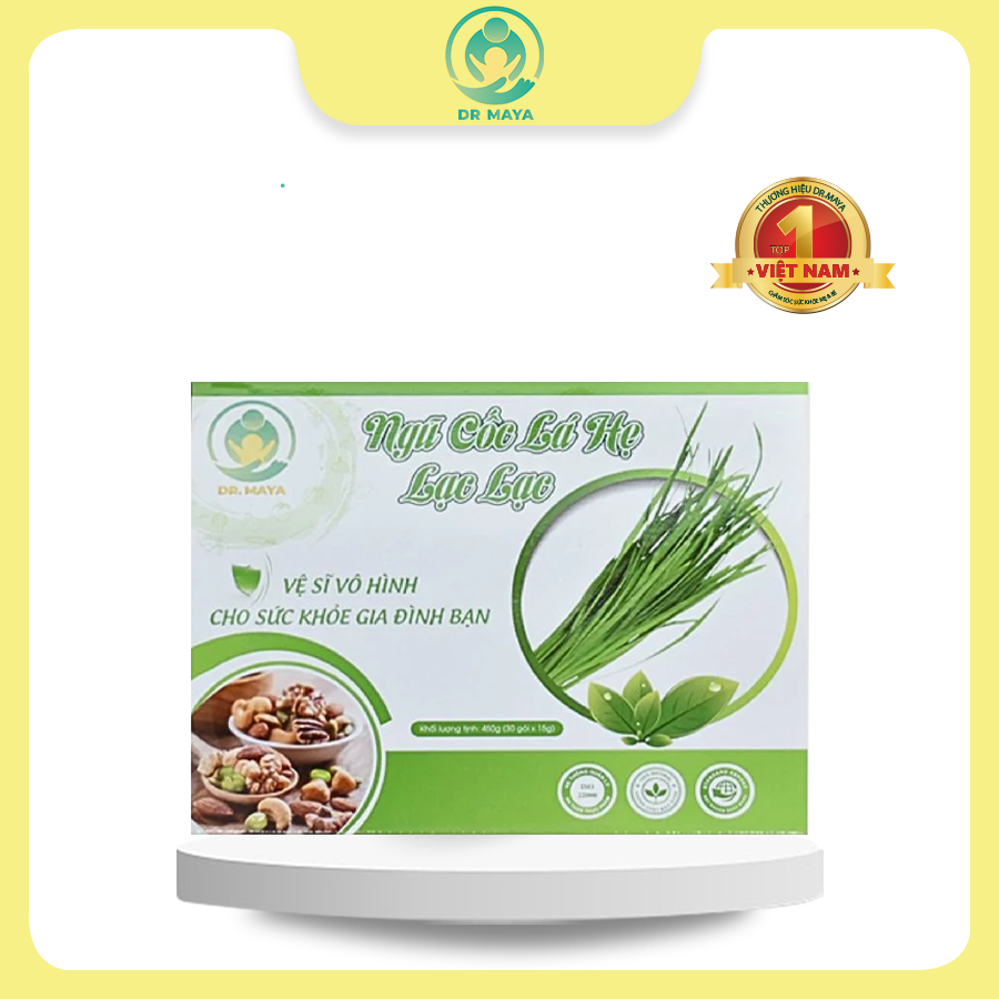 Ngũ Cốc Lá Hẹ Lạc Lạc
