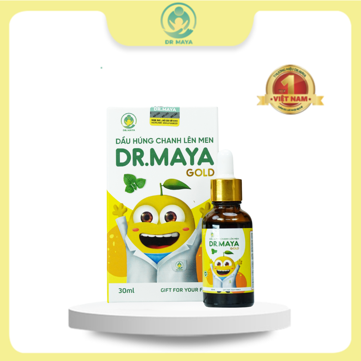Dầu Húng Chanh Lên Men Dr.Maya Gold