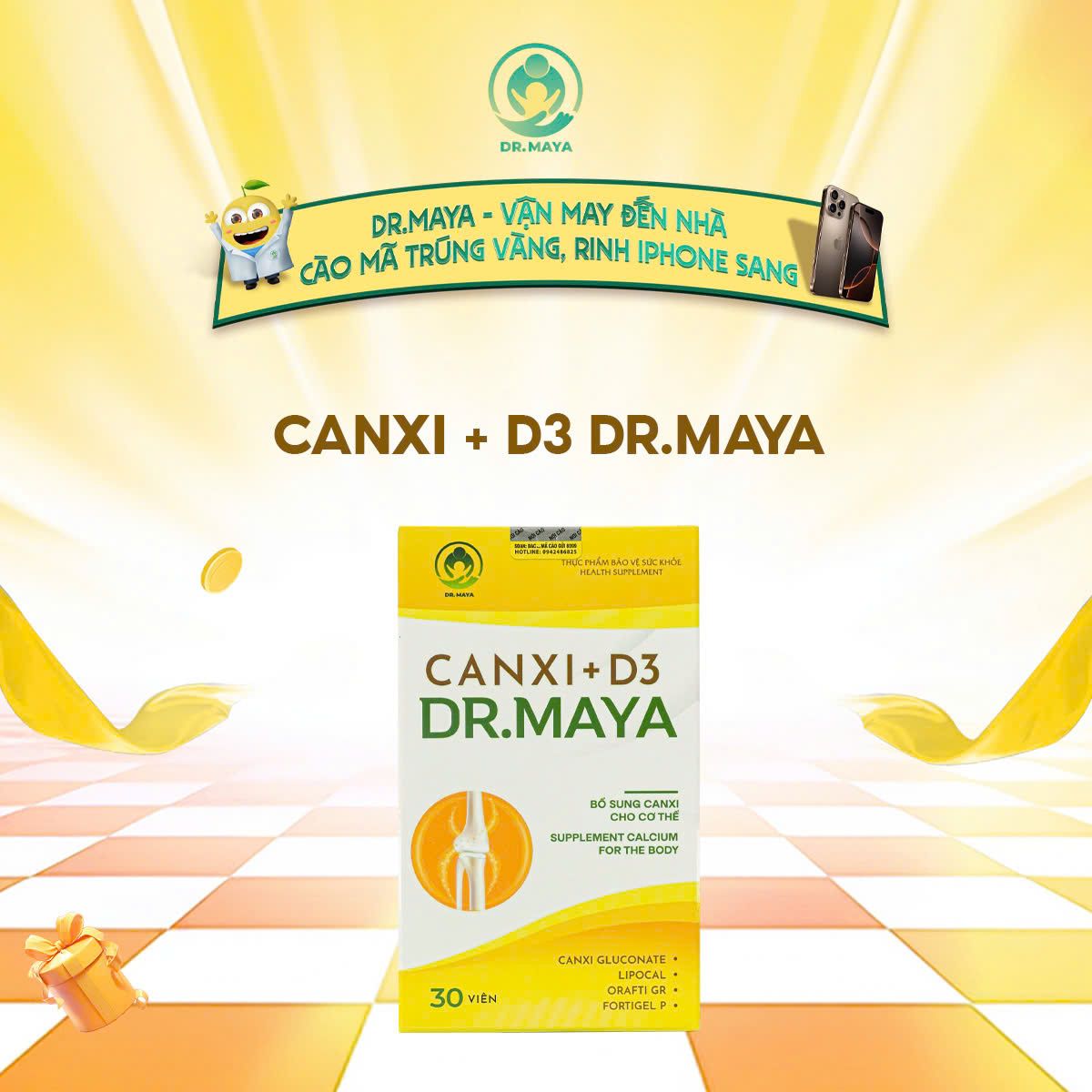 Canxi + D3 Dr.Maya