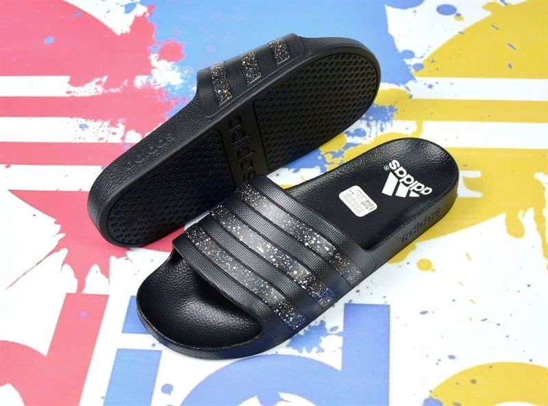 Dép Adidas Adilette Aqua PA Black