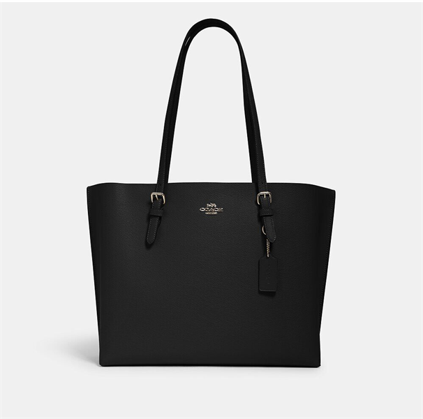 Túi Coach Mollie Tote Bag DS Black - 34x28x13cm