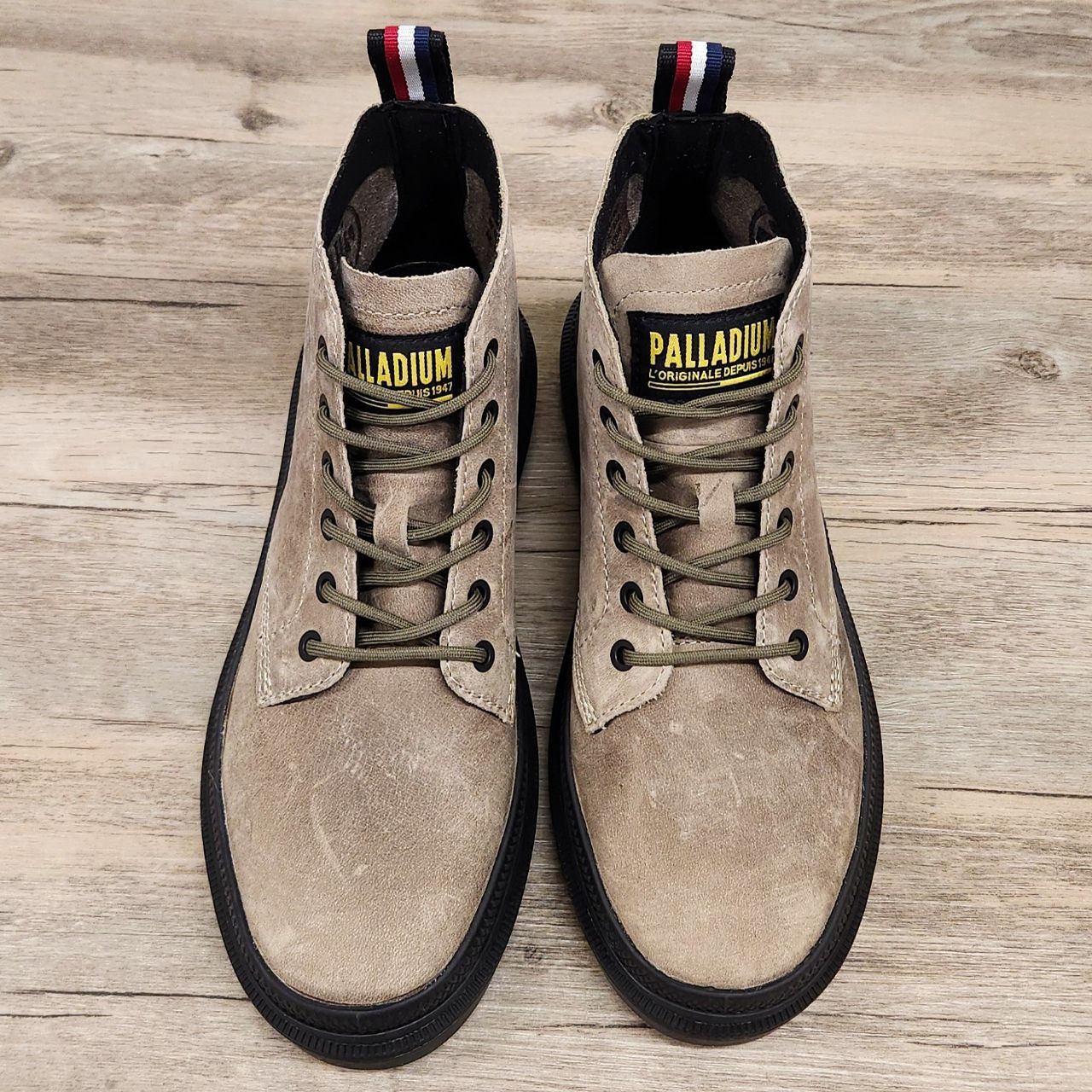 Giày Palladium cổ cao DP Xám