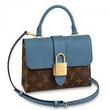 Túi đeo chéo - Louis Vuitton Locky BB DS Xanh nhạt