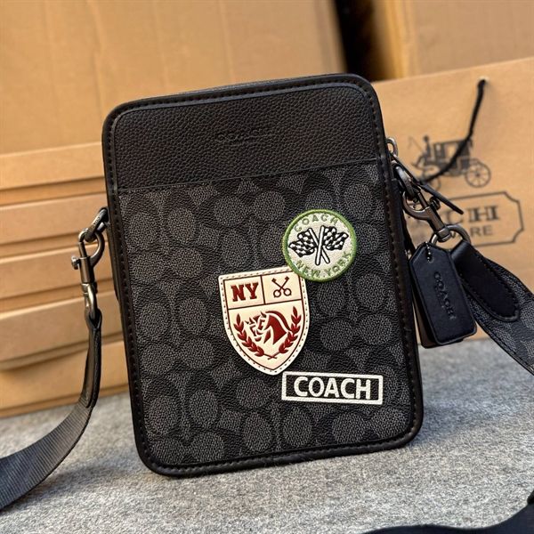 Túi Coach Sullivan Crossbody Mini Patches DS Brown