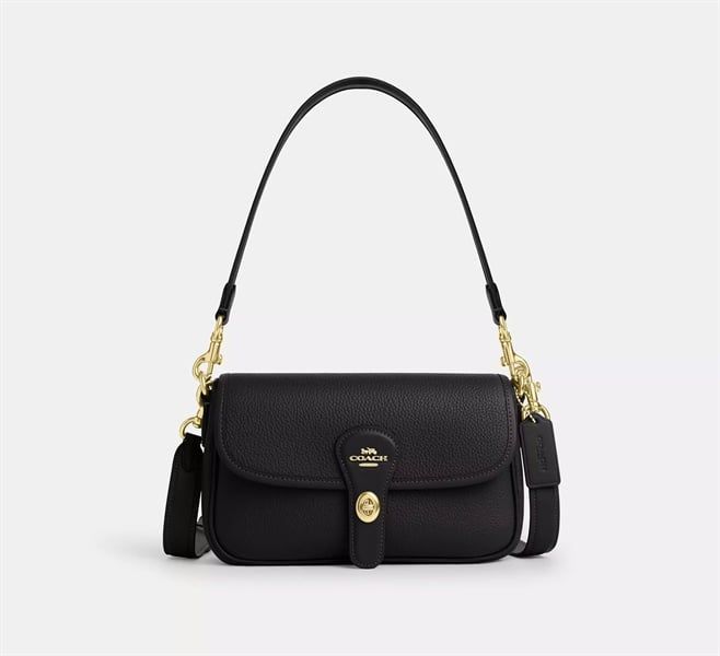 Túi Coach Hadley Shoulder Bag DS Black