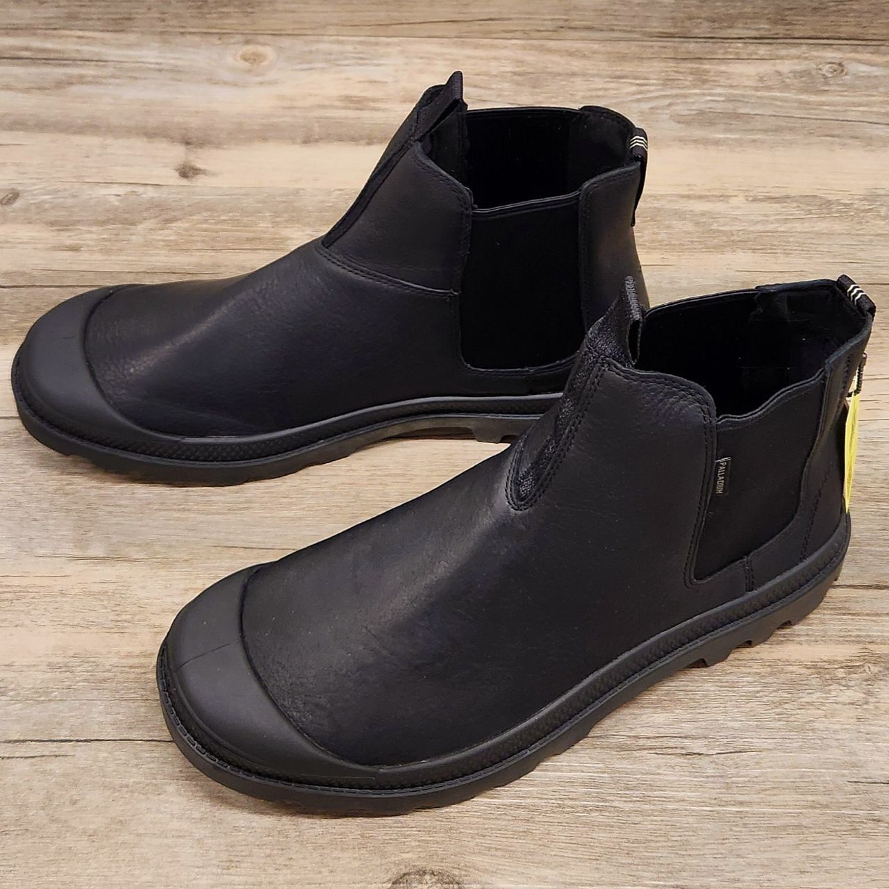 Giày Palladium cổ cao waterproof DP Đen full