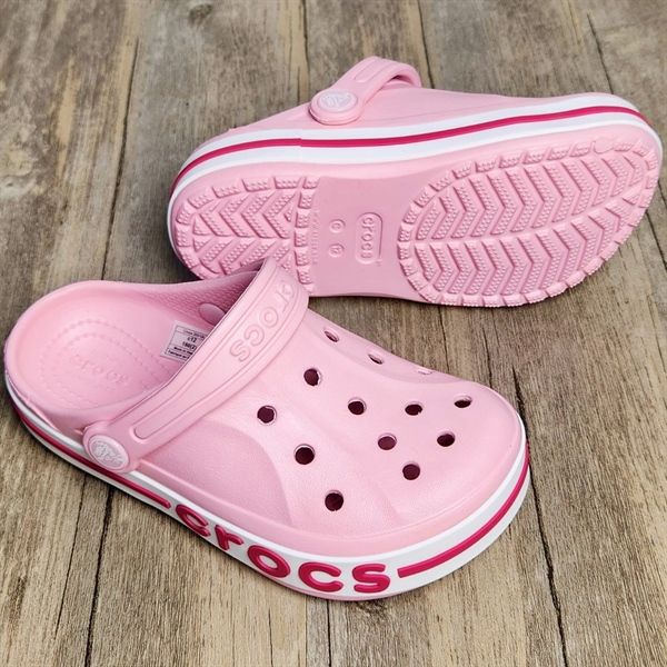Dép Crocs Kid Bayaband Clog HN Pink