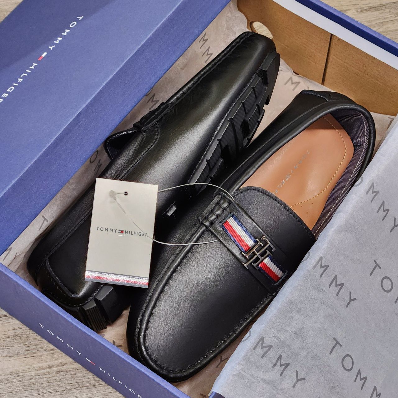 Giày mọi Tommy Hilfiger AD Black