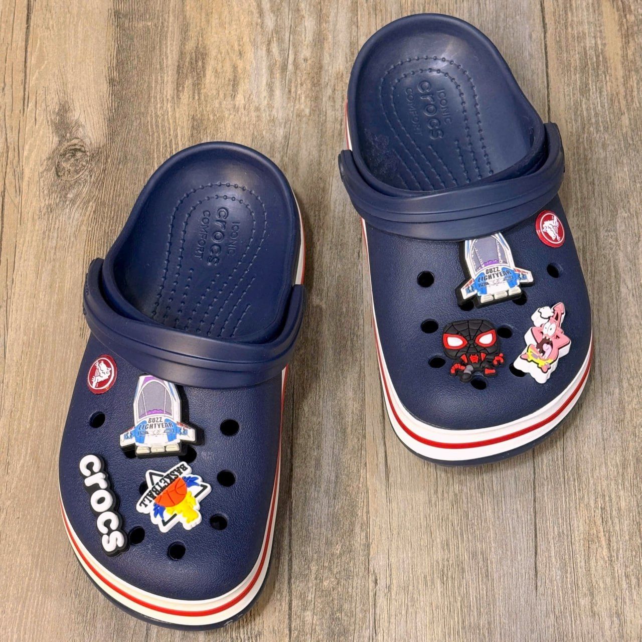 Dép Crocs Kid Crocband Clog HN Navy