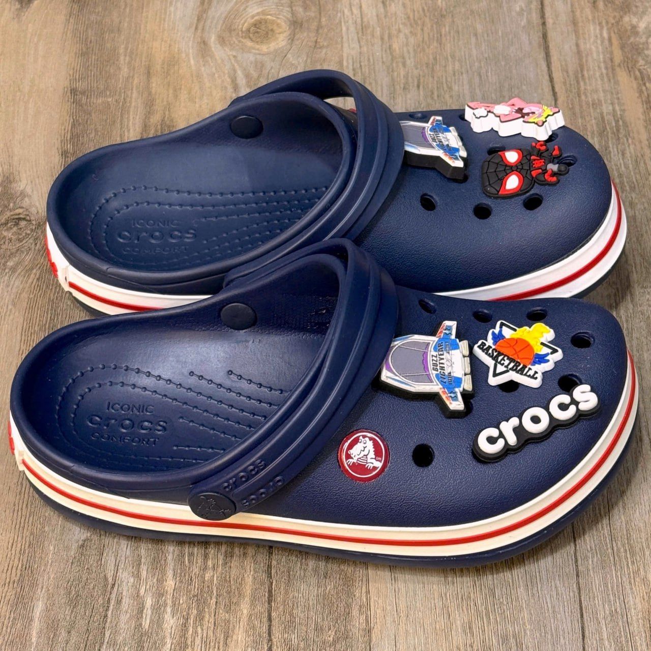 Dép Crocs Kid Crocband Clog HN Navy