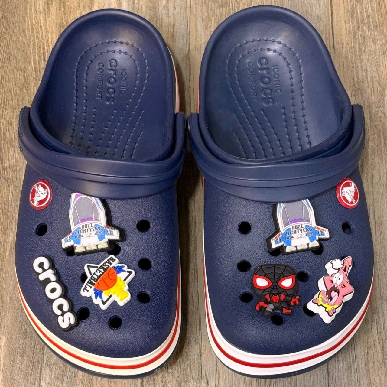 Dép Crocs Kid Crocband Clog HN Navy