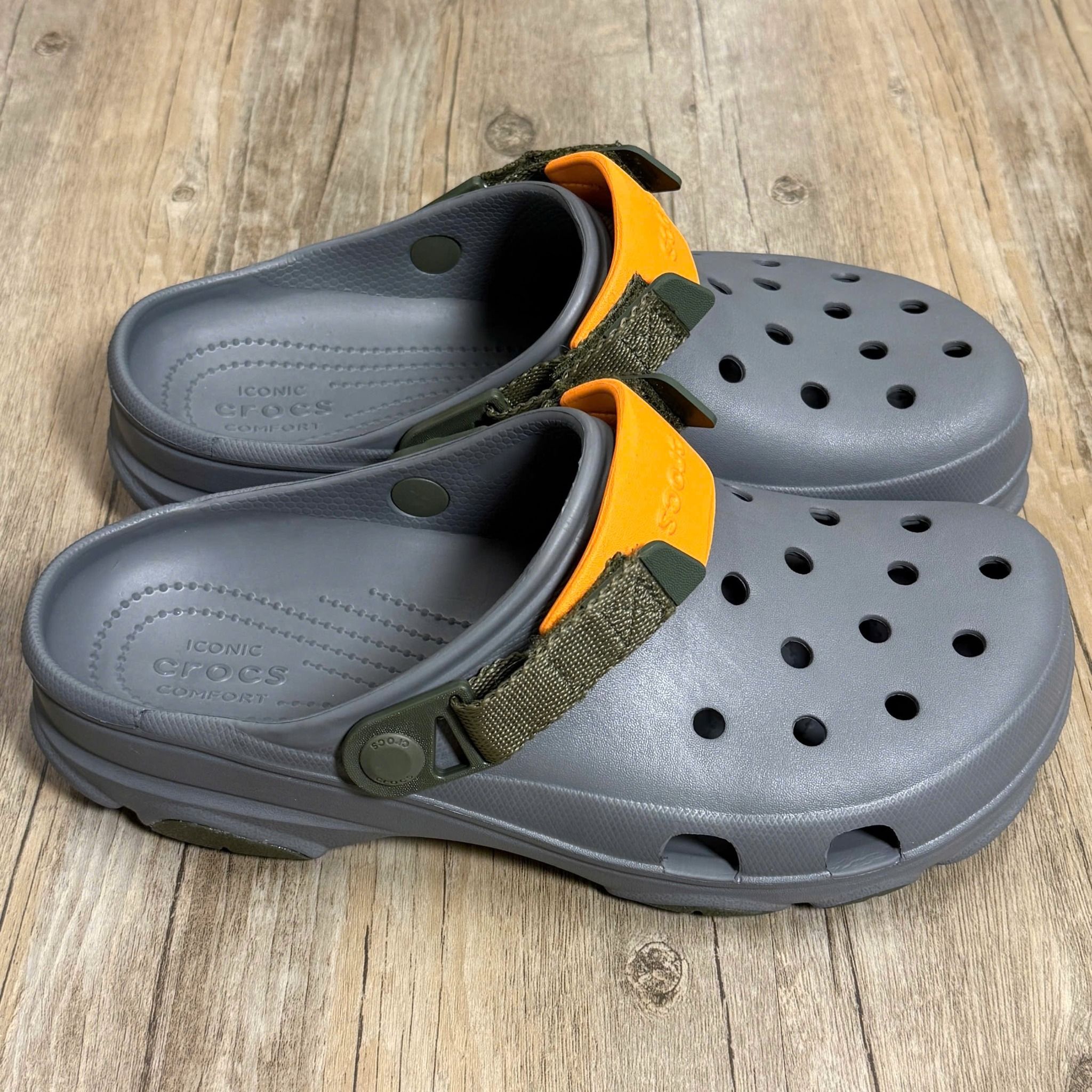Dép Crocs Classic Terrain Clog HN Charcoal Gray