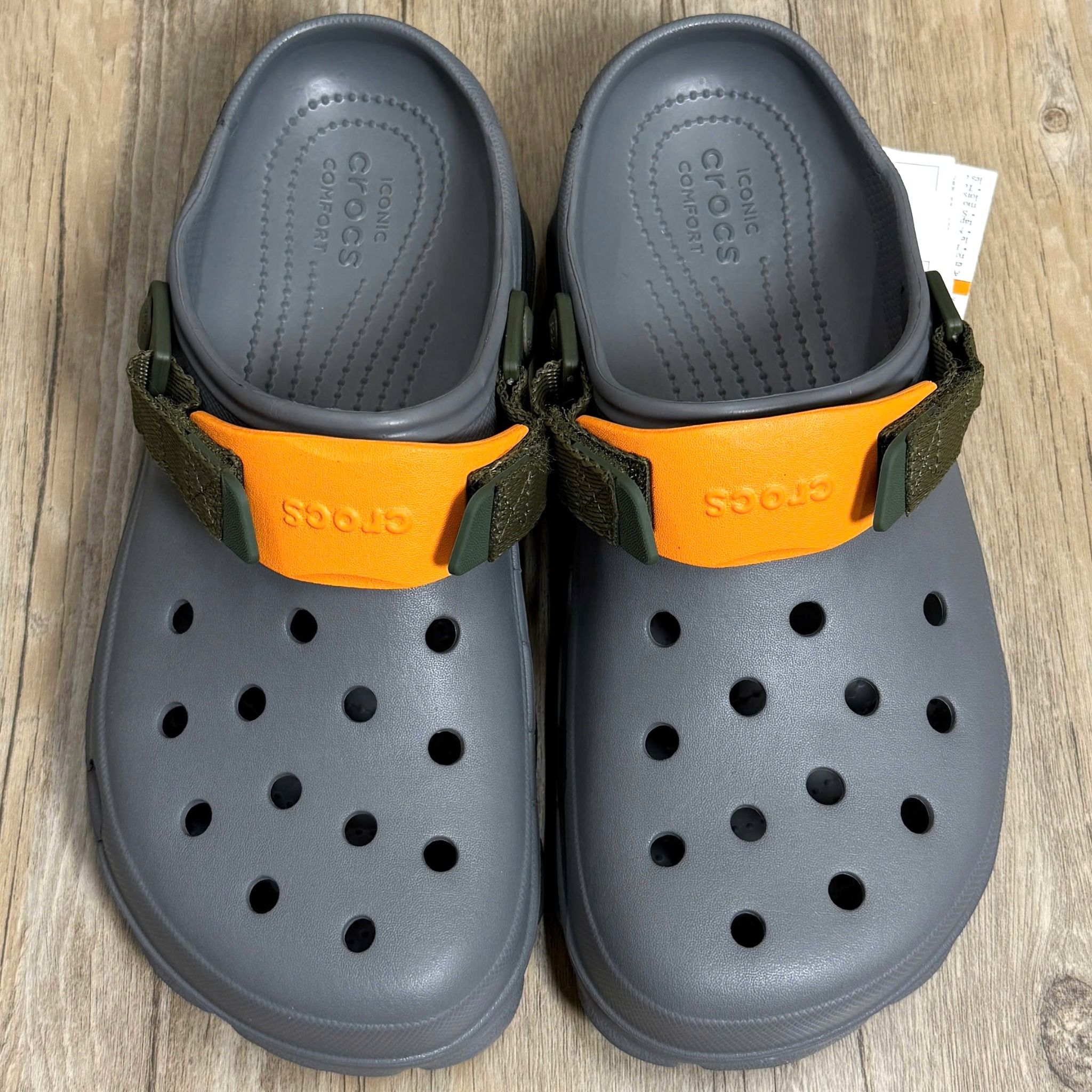 Dép Crocs Classic Terrain Clog HN Charcoal Gray