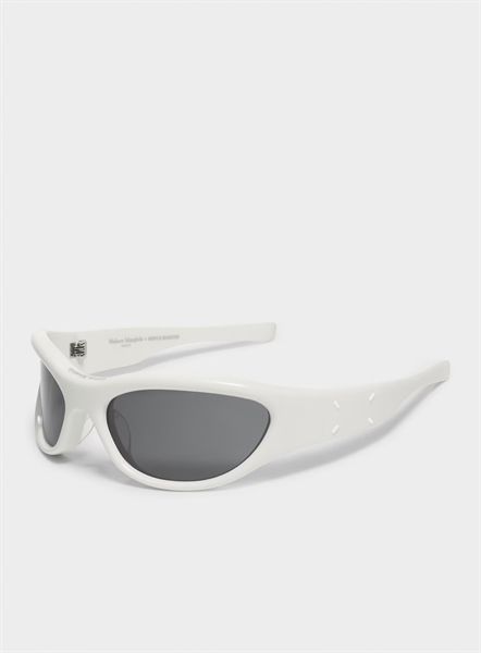 Mắt kính Gentle Monster Maison Margiela MM003 DS Trắng