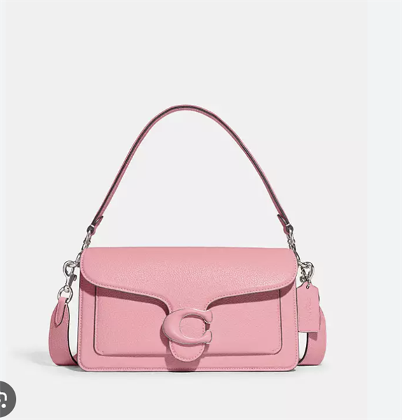 Túi Coach Tabby Shoulder Bag 26 DS Pink - 26x15x8cm