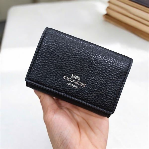 Ví Coach Micro Wallet DS Black
