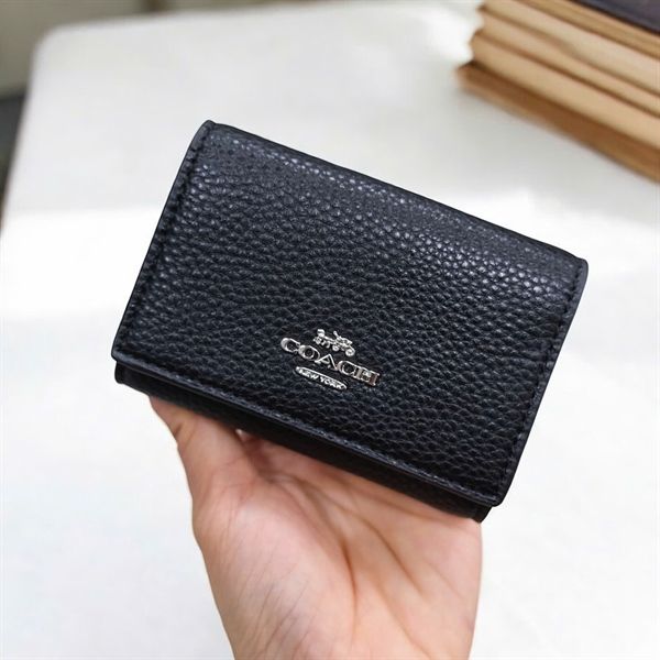 Ví Coach Micro Wallet DS Black