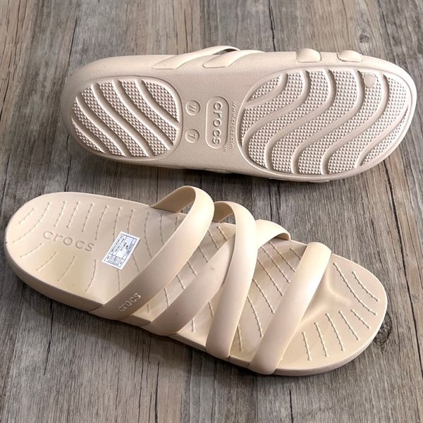 Dép Crocs Splash Strappy Sandal HN Camel