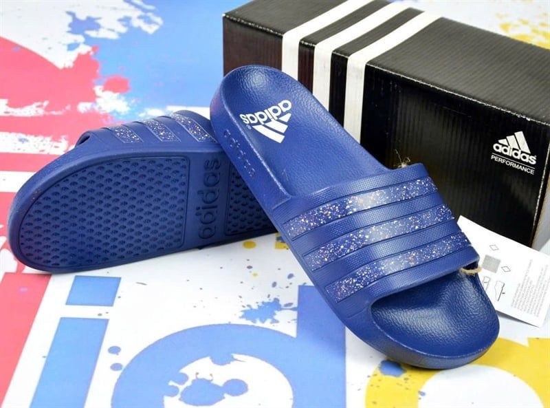 Dép Adidas Adilette Aqua PA Navy