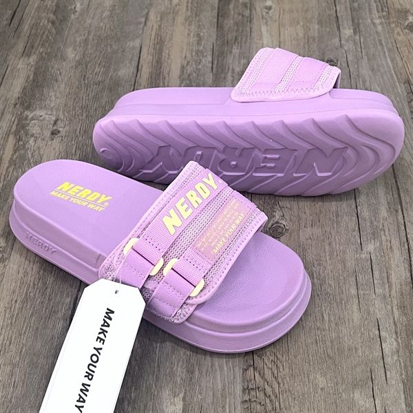 Dép Nerdy quai ngang HN Lavender