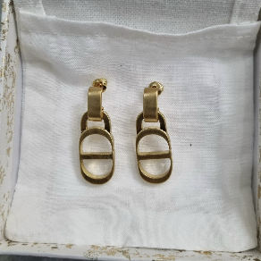 Bông tai - Dior BT00020 DS Vàng
