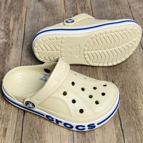 Dép Crocs Kid Bayaband Clog HN Bone
