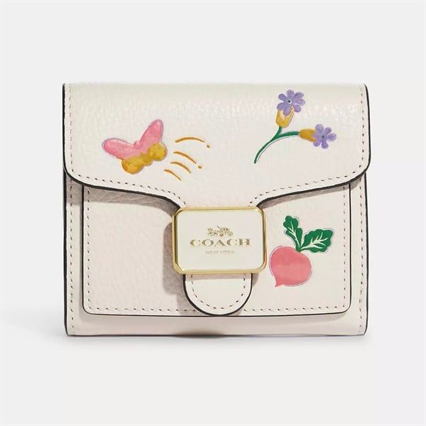 Ví Coach Pepper Wallet DS White