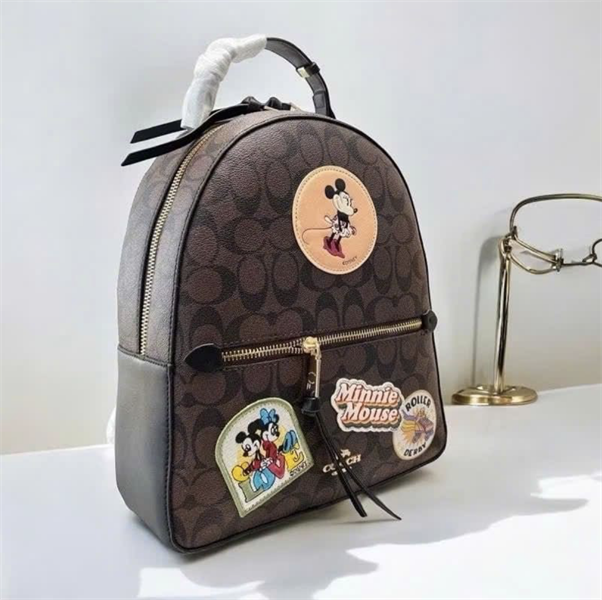 Balo Coach Signature Mini Mouse Edition Backpack DS D.Brown - 31x24x10cm