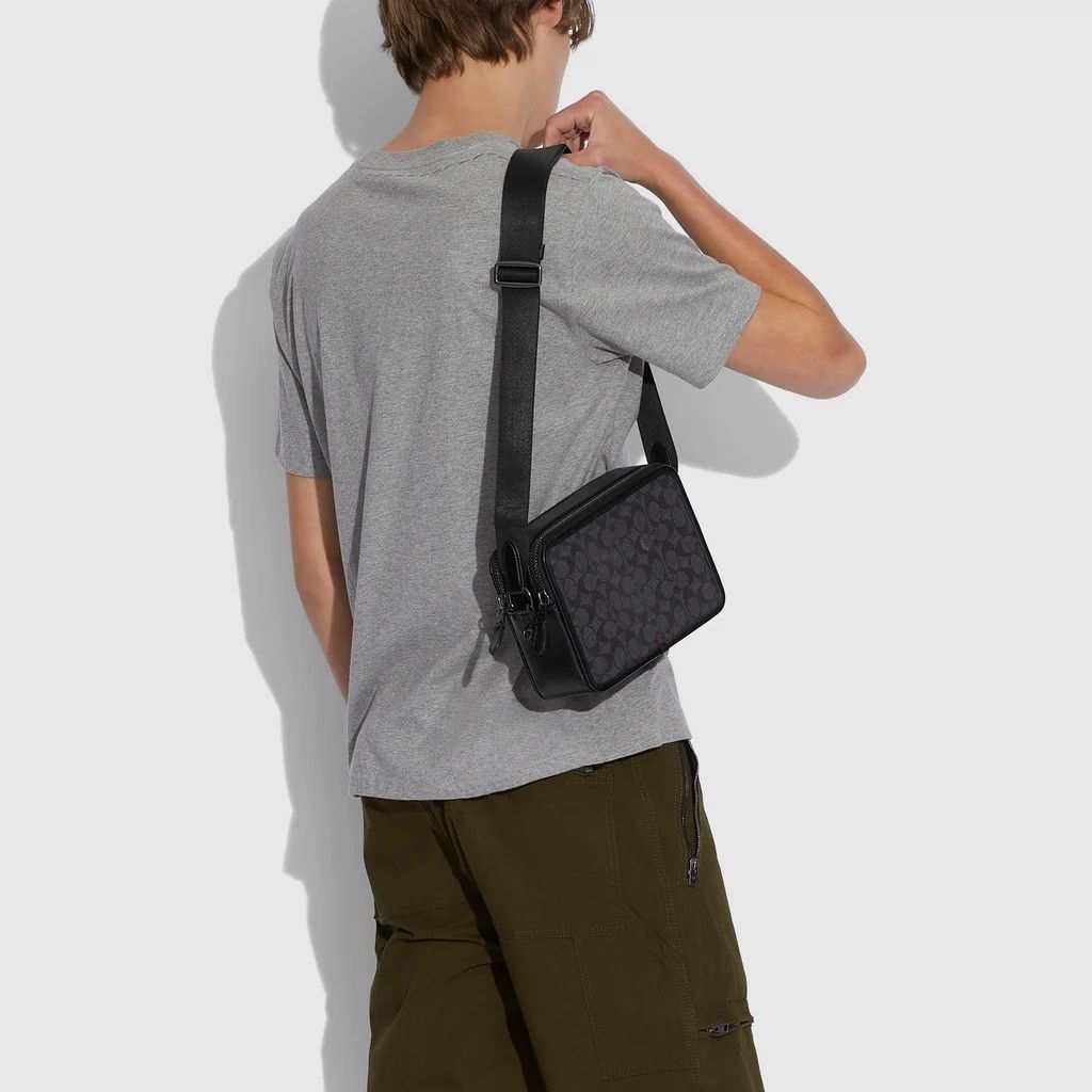Túi Coach Men's Bag Charter DS Black
