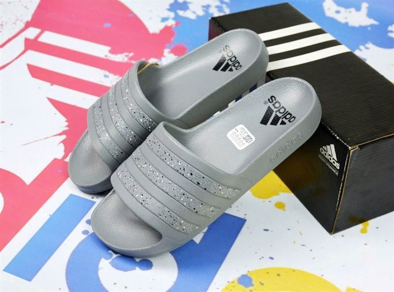 Dép Adidas Adilette Aqua PA Grey