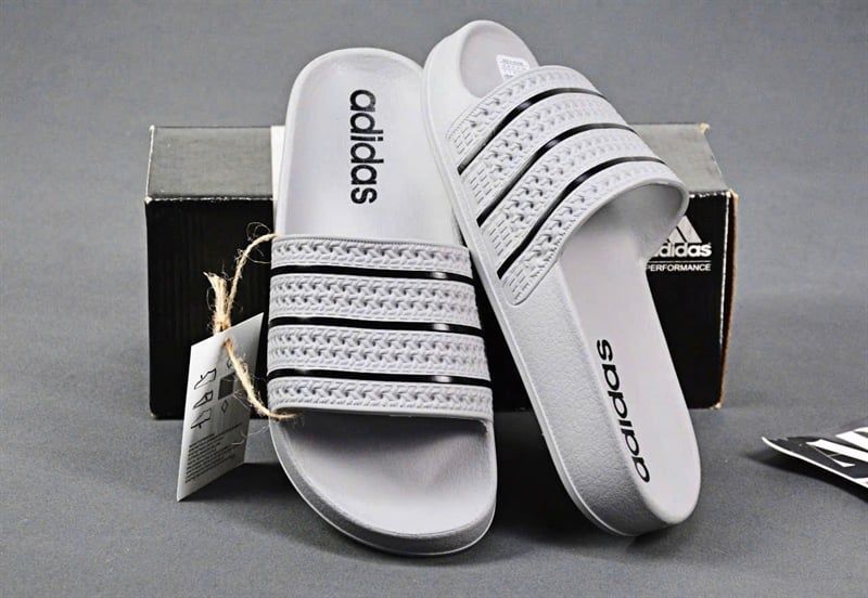 Dép Adidas Adilette Comfort PA Grey