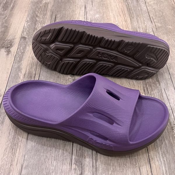 Dép Unisex Hoka Ora Recovery Slide 3 Tím