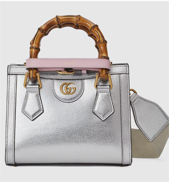 Túi Gucci Diana Mini Tote HD Silver