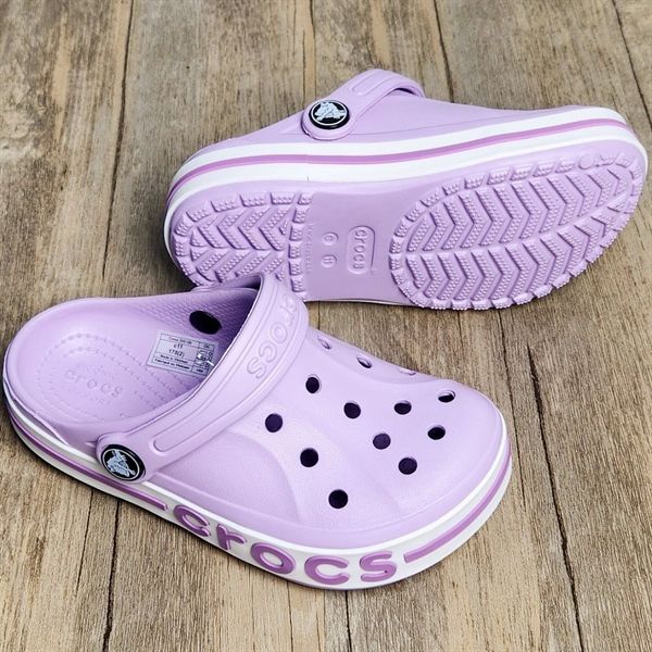 Dép Crocs Kid Bayaband Clog HN Lavender