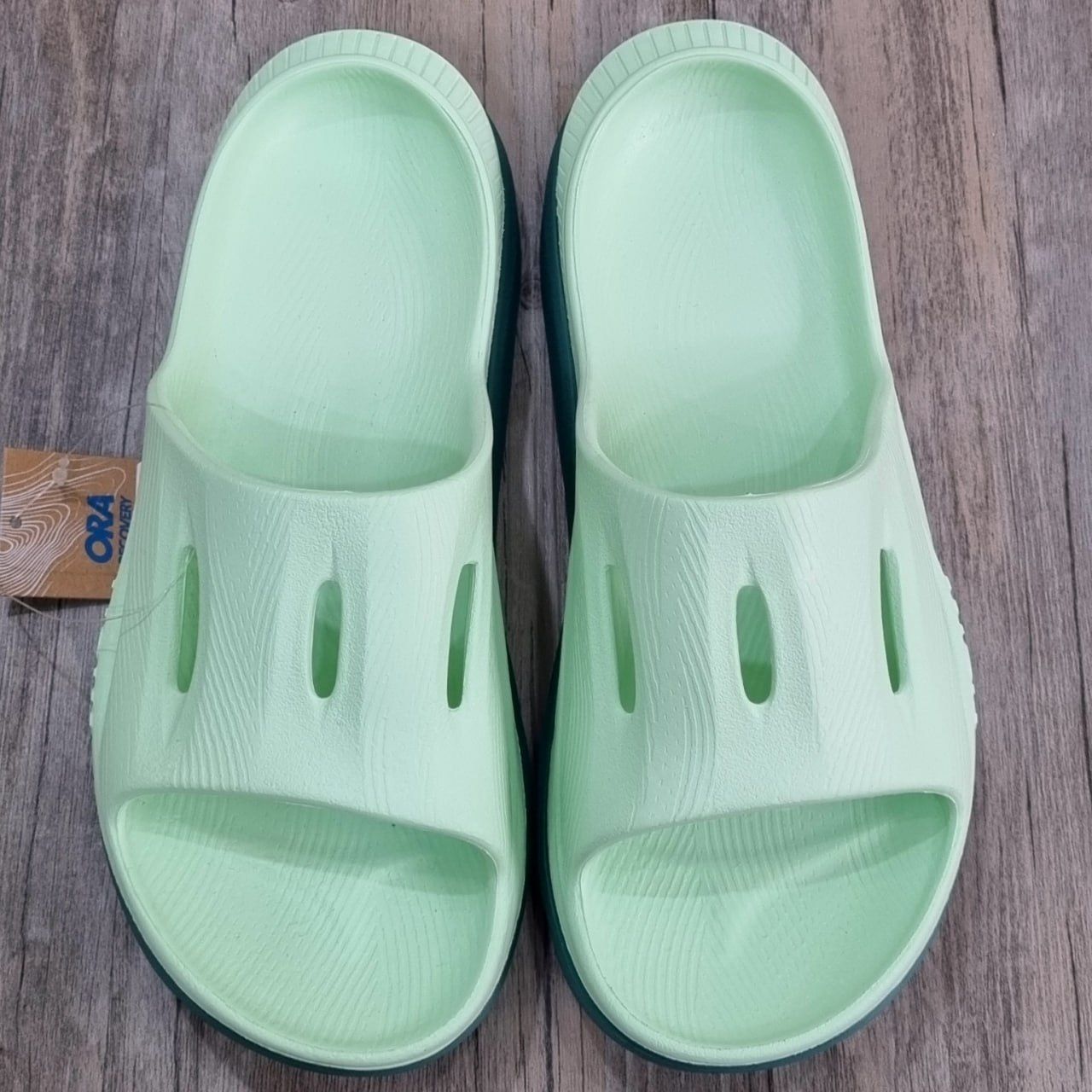 Dép Hoka Ora Recovery Slide 3 HN Xanh