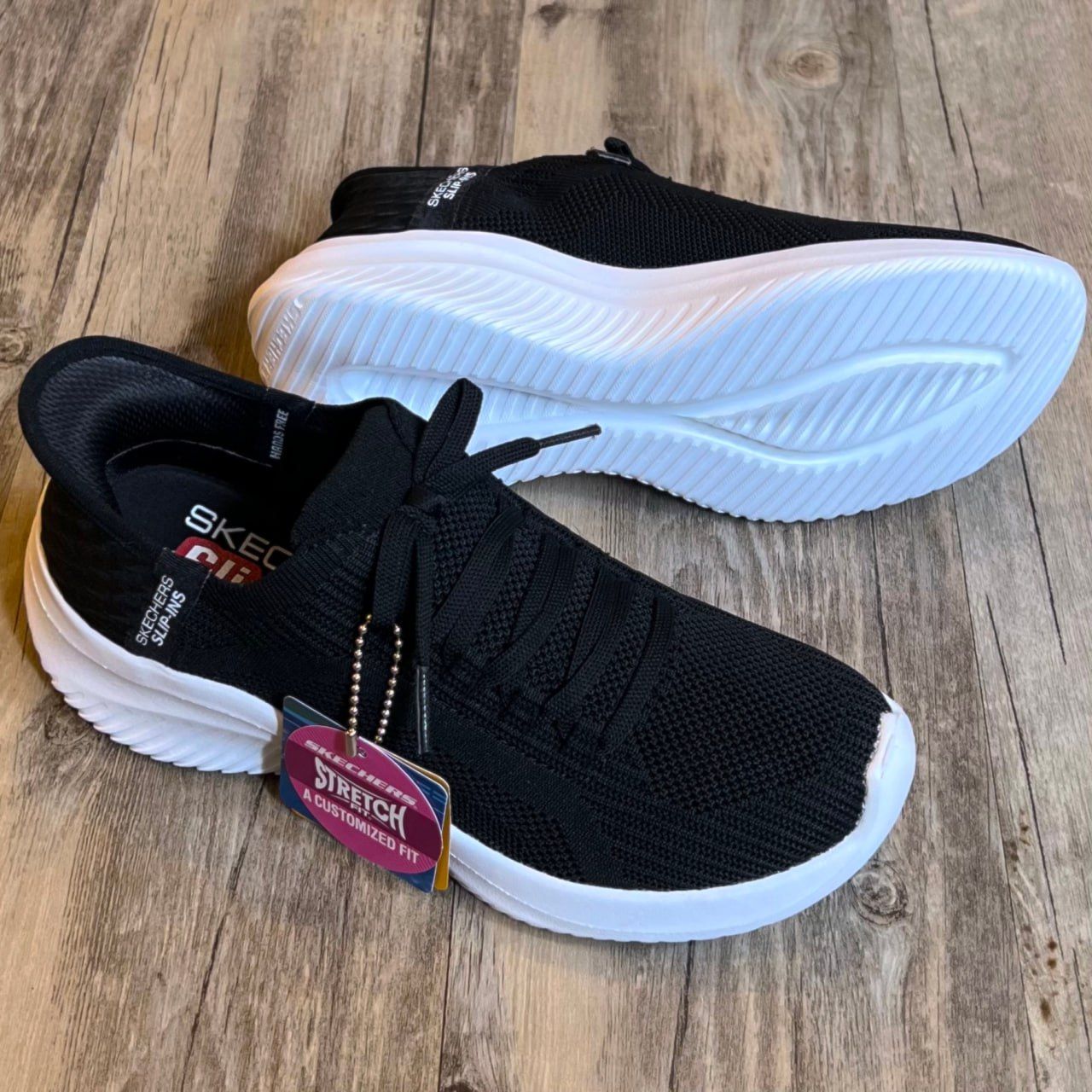 Giày Thể Thao Skechers Slip-ins KN988-7A HN Black