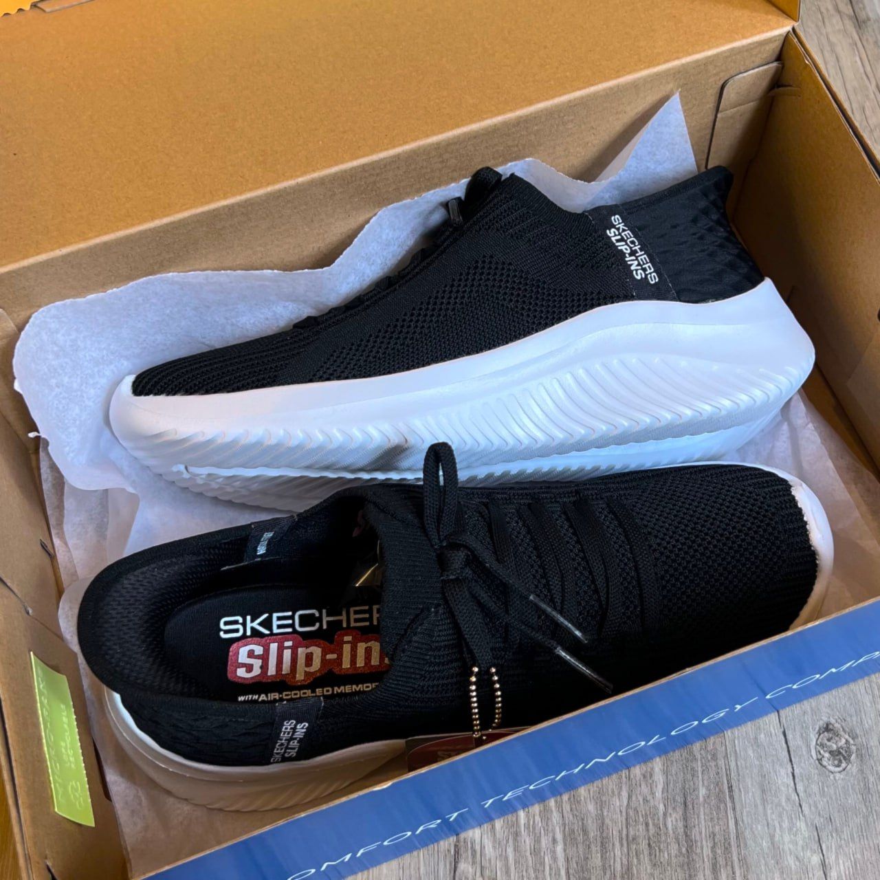 Giày Thể Thao Skechers Slip-ins KN988-7A HN Black