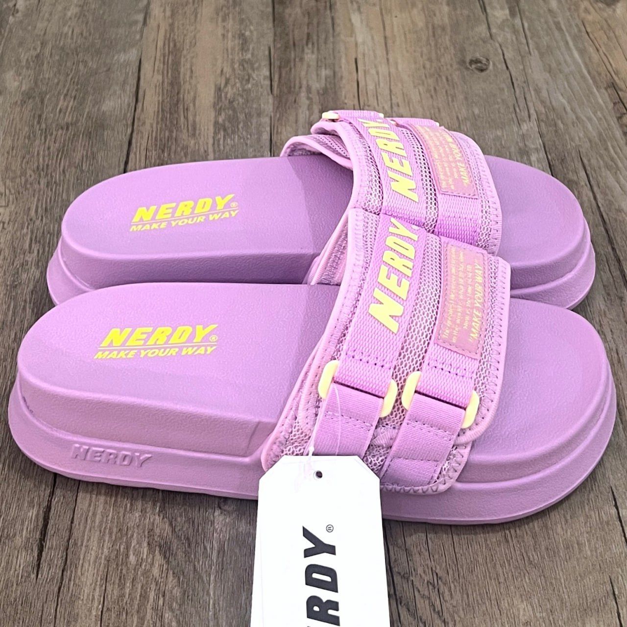 Dép Nerdy quai ngang HN Lavender