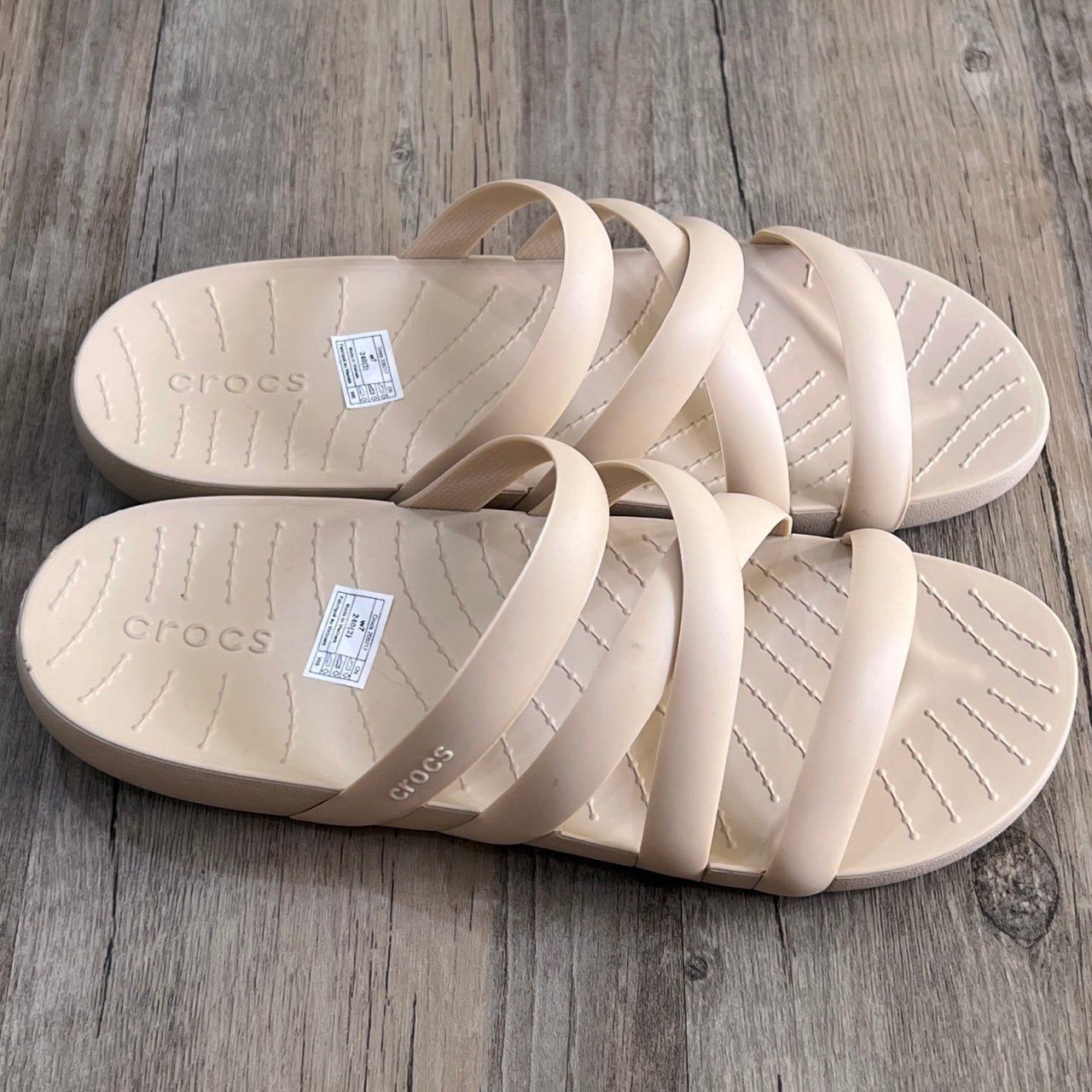 Dép Crocs Splash Strappy Sandal HN Camel