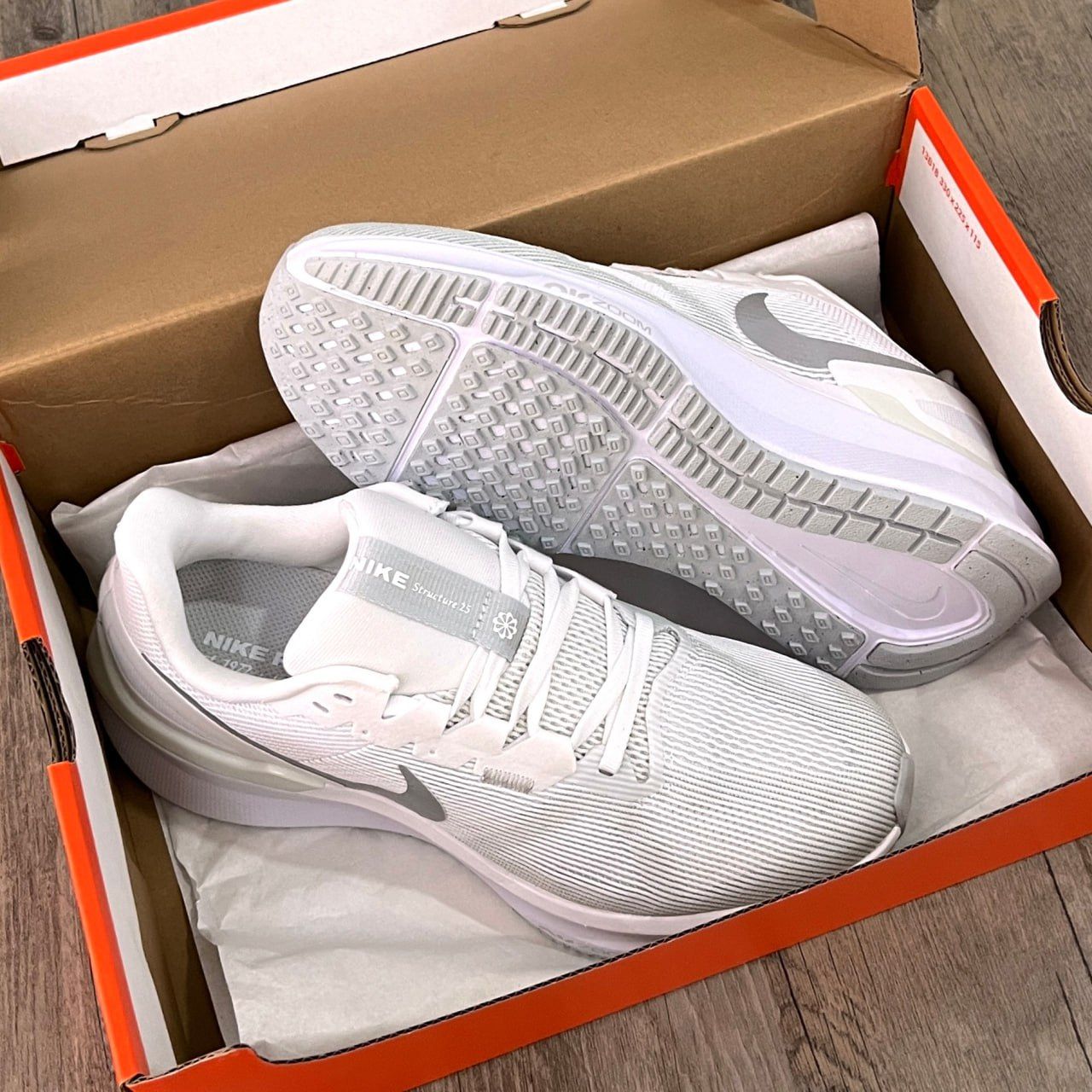 Giày Nike Air zoom Structure HD All white