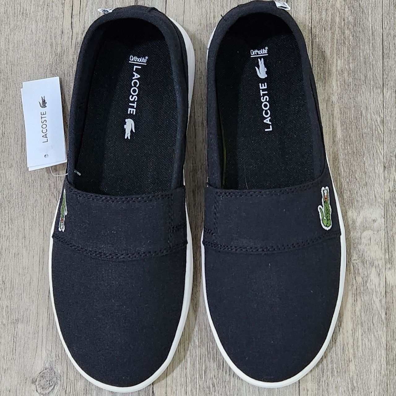 Giày LCT Women's Marice Canvas Slip-On MV Black
