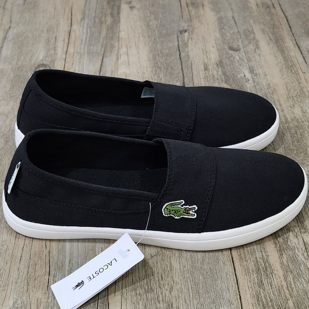Giày LCT Women's Marice Canvas Slip-On MV Black