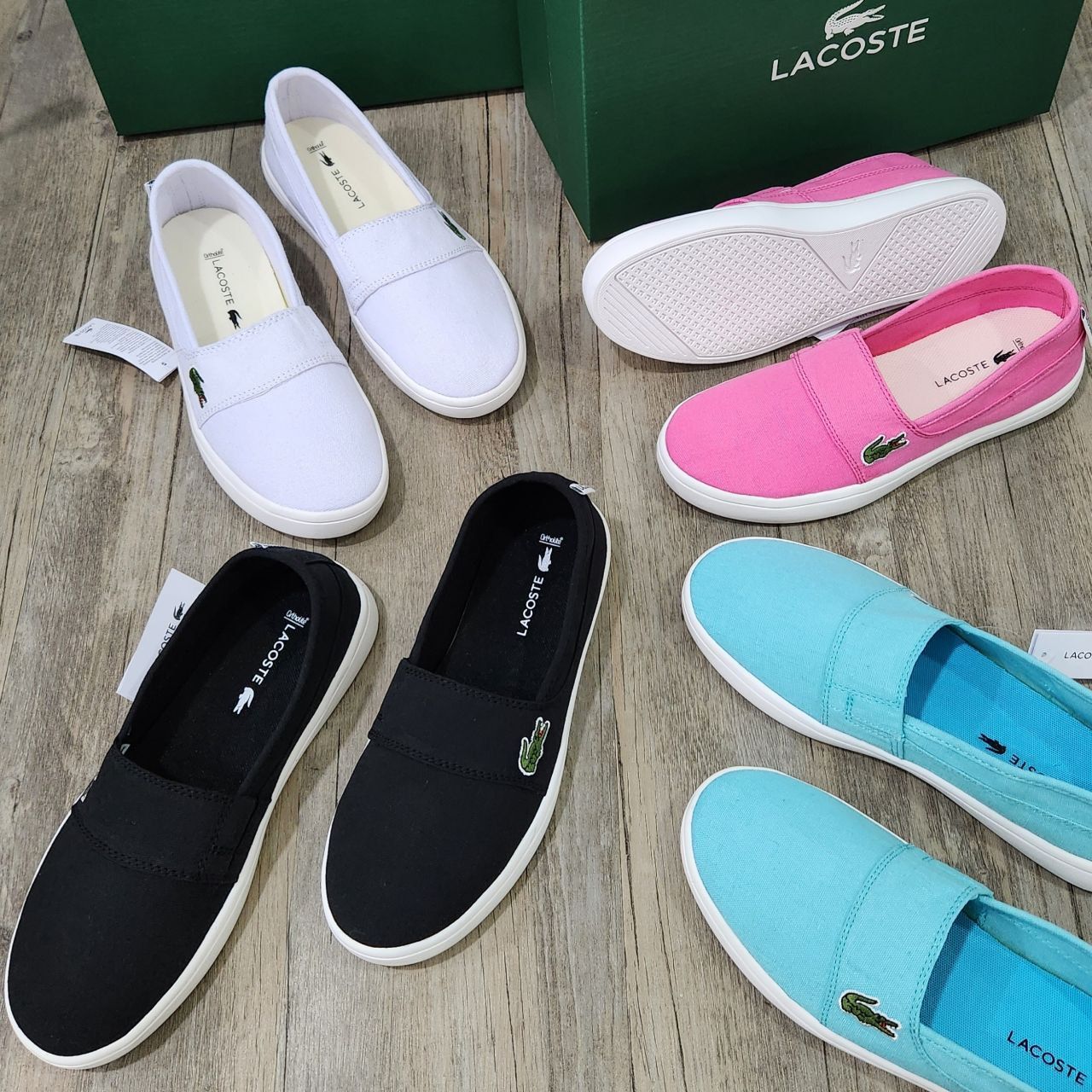 Giày LCT Women's Marice Canvas Slip-On MV Pink