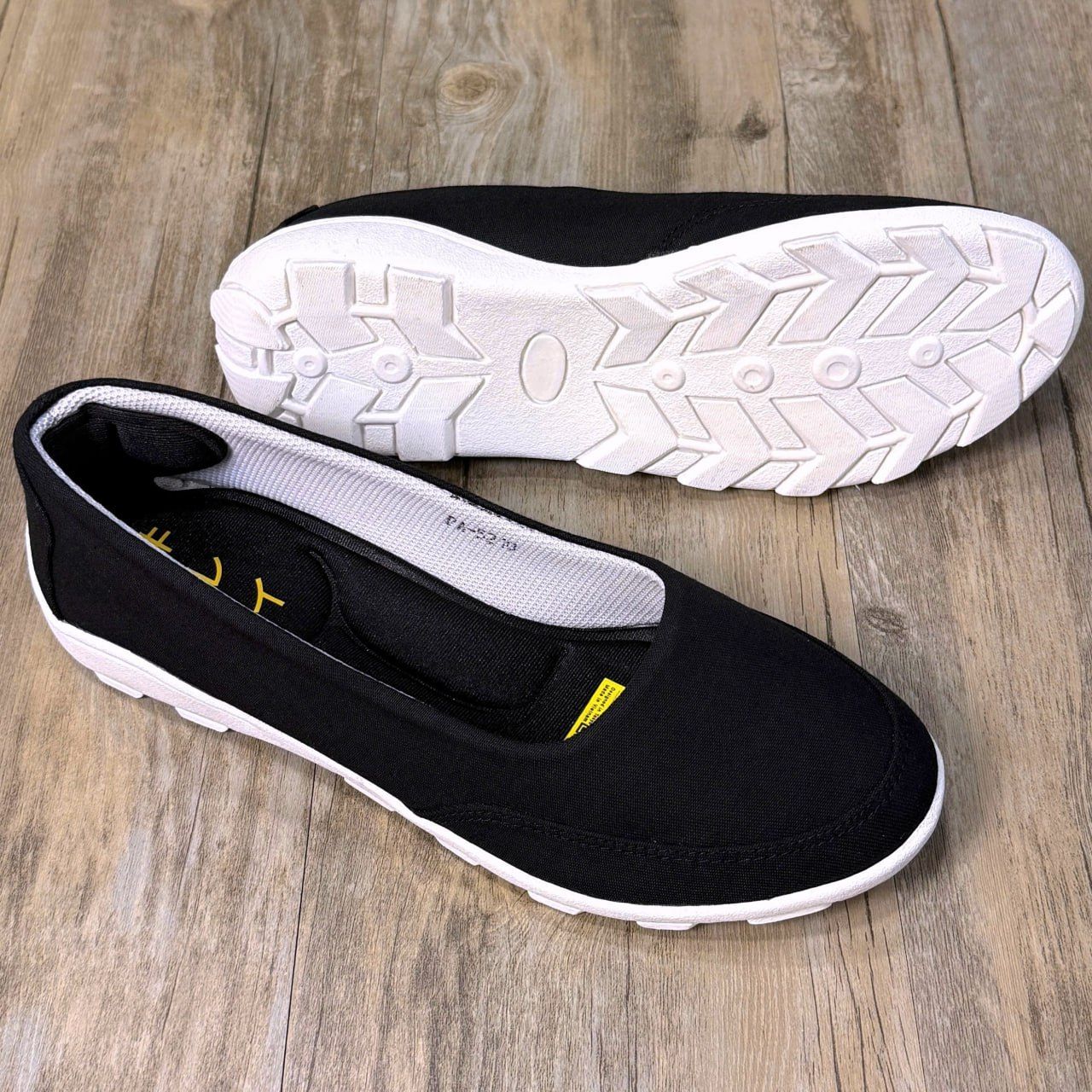 Giày Nhật búp bê Kirei walk canvas đế dẻo KH Đen