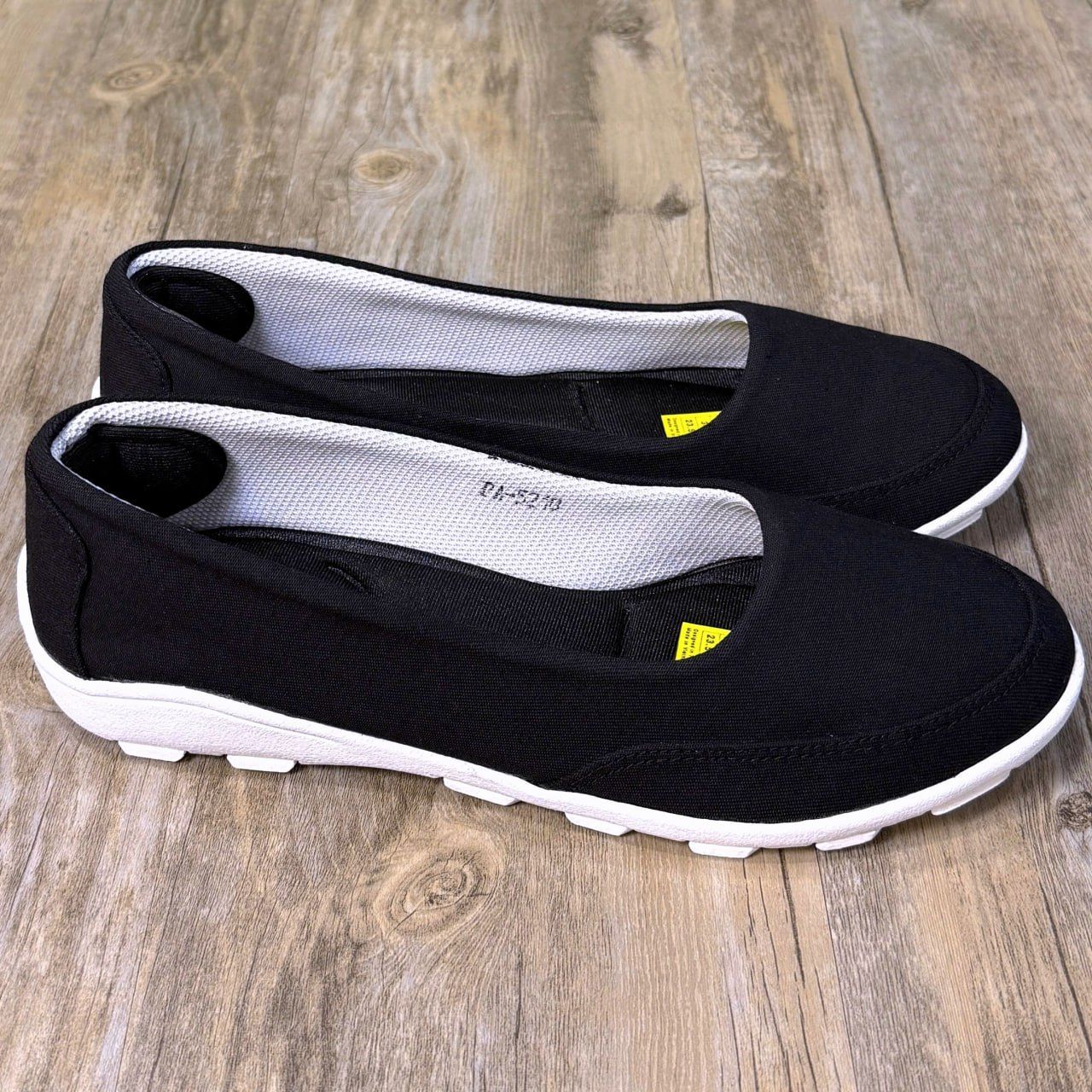 Giày Nhật búp bê Kirei walk canvas đế dẻo KH Đen