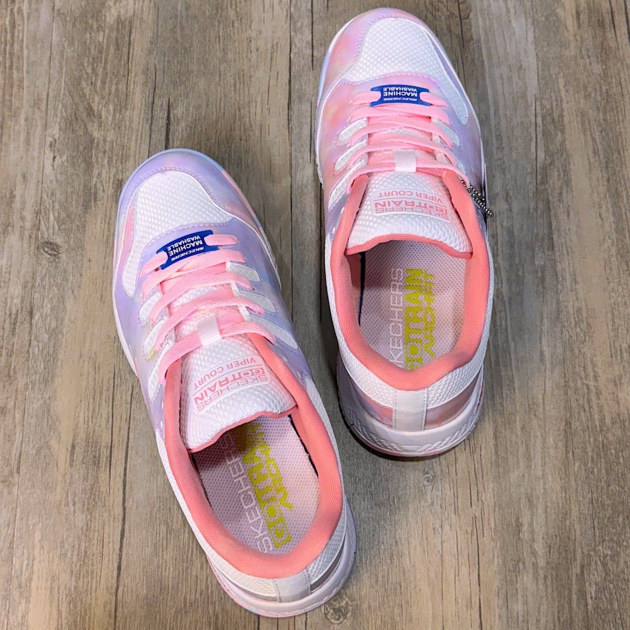 Giày Skechers Viper Court Pickleball MV2 W/Pink