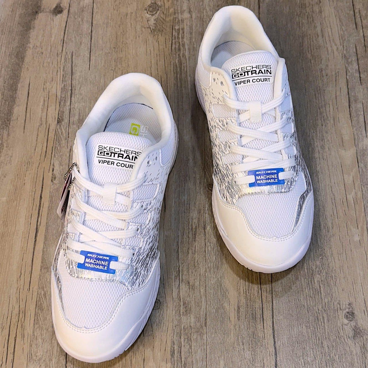 Giày Skechers Viper Court Pickleball MV2 G/White