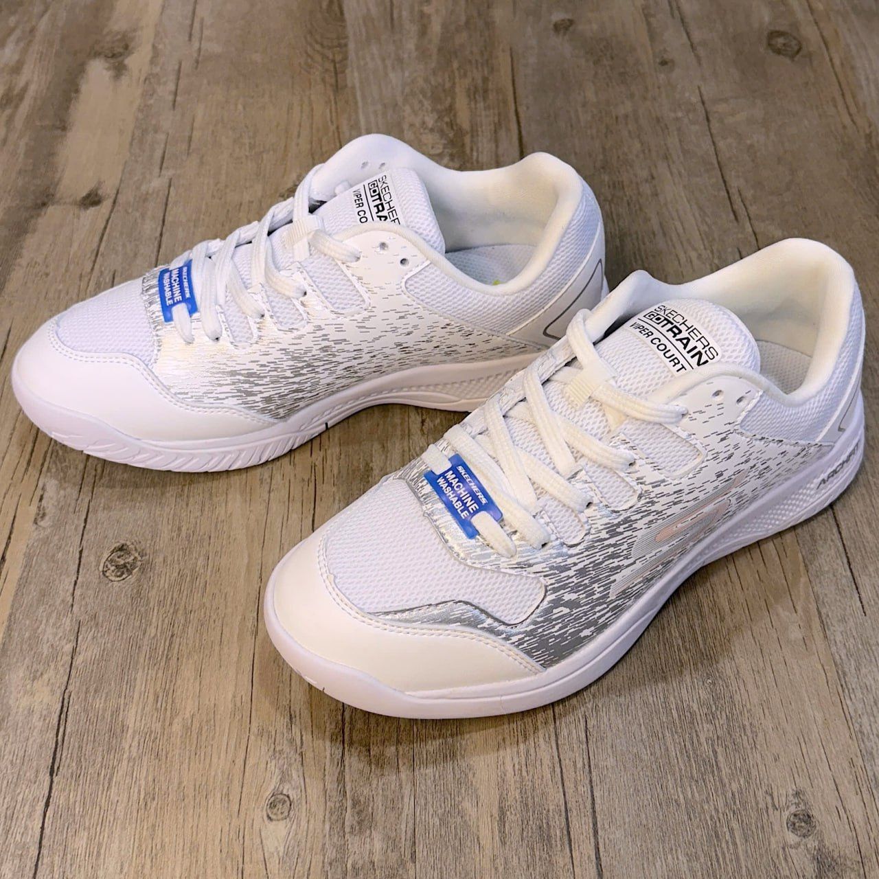 Giày Skechers Viper Court Pickleball MV2 G/White